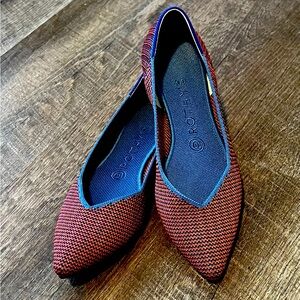 Rothy‘s Tangerine Triple Stitch, The Point- Retired